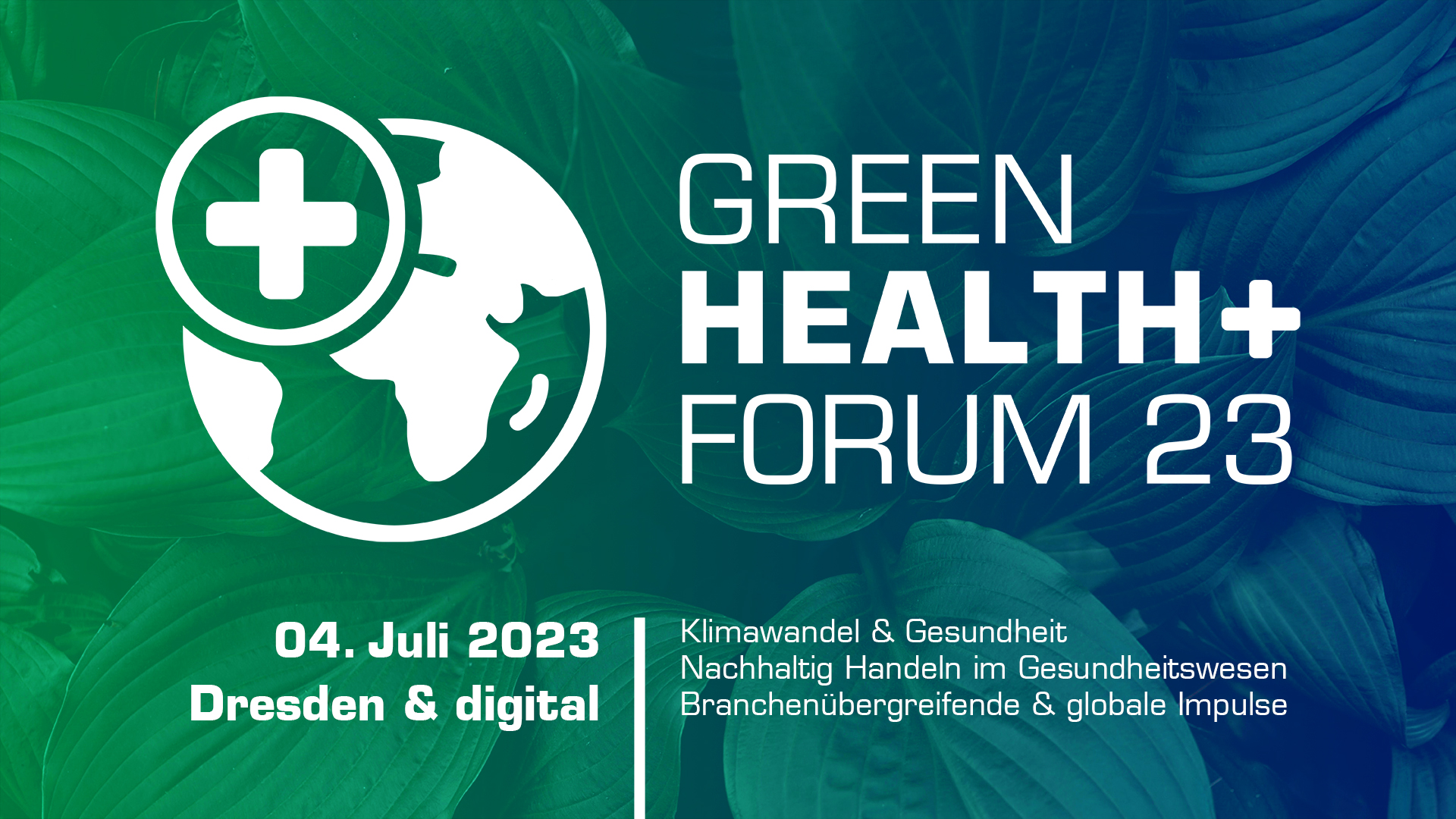 Logo Green Health Forum 2023