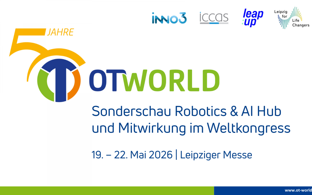 OTWorld – Sonderschau Robotics & AI Hub und Mitwirkung im Weltkongress